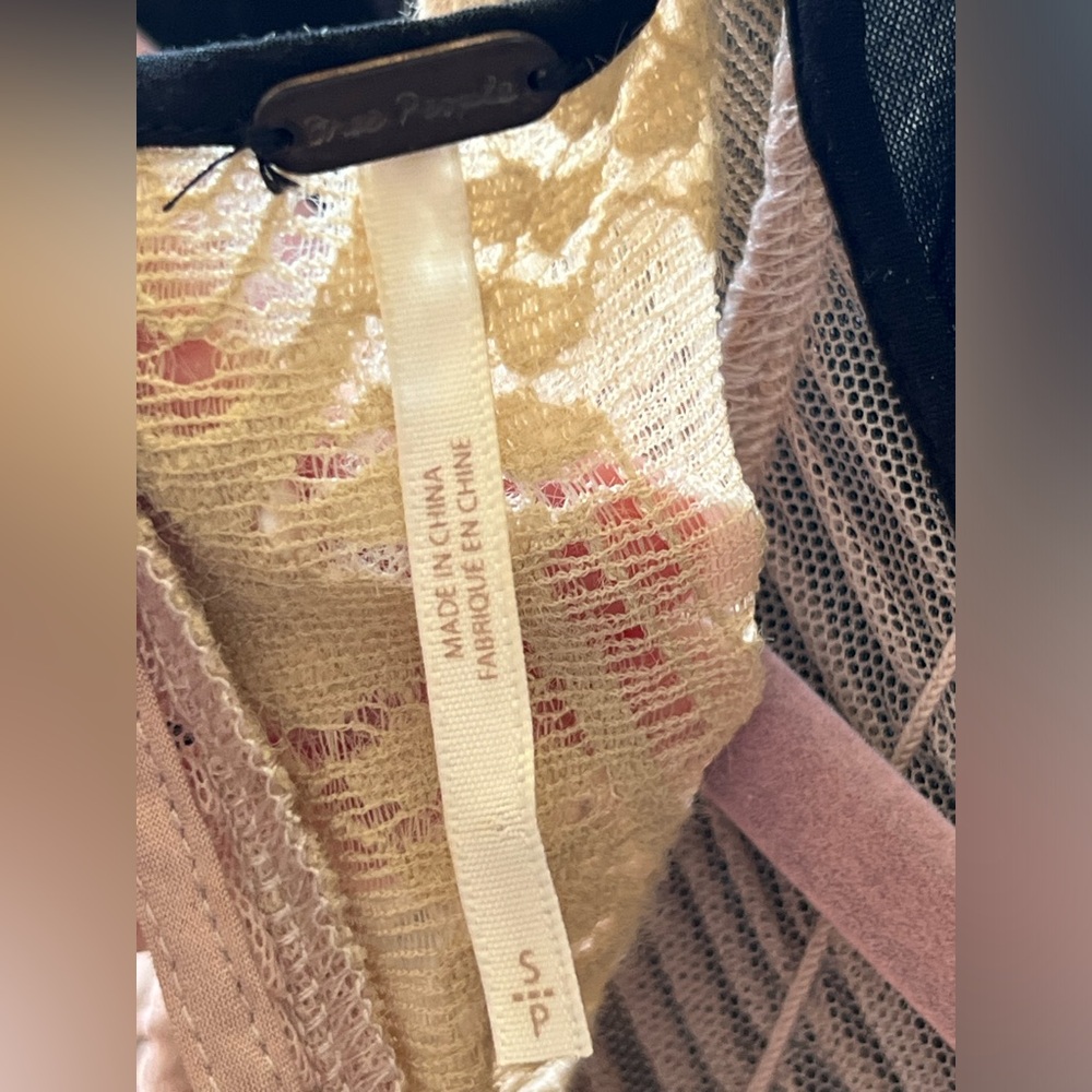 Free People Alana Lace Maxi Top - Picture 6 of 7